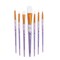 RCC 406 | Crafter's Choice™ 7pc White Taklon Variety Brush Set